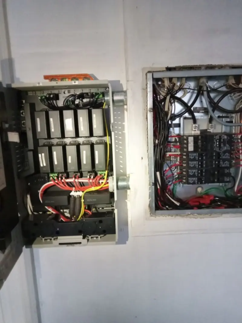Electrical panel upgrade completed for Indoor Lighting Installation in Dilworth
